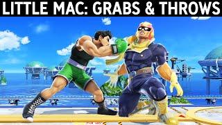 LITTLE MAC: GRABS & THROWS GUIDE - Combos, Setups, Tips & Tricks! - Smash Ultimate