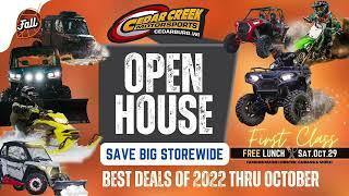 Fall Open House at Cedar Creek Motorsports 2022