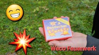 Deutscher Kracher (Brigant mit Reibkopf) von Weco Feuerwerk