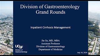 Inpatient cirrhosis management - Dr. Jin Ge, MD, MBA