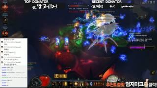 [DantaTV]Dialblo3 Season3 Zdps Sader Party with 4man clear 66tier [단타TV]디아블로3 시즌3 법성 4인 파티 66단 클리어