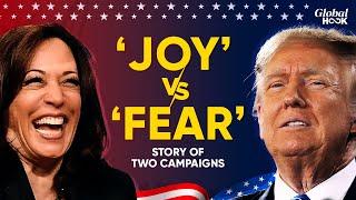 US Presidential Polls | Kamala Harris Spreads 'Joy' On Campaign Trail, Donald Trump Incites 'Fear'