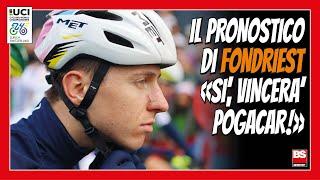 Mondiali, Fondriest: «Credo che vincerà Pogacar, per Van der Poel è troppo dura»