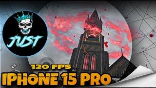 DAY 13IPHONE 15 PRO120 FPS PUBGMOBILE GAMEPLAYNEW UPDATE