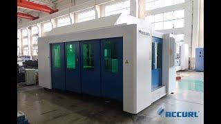 ACCURL 1500w Genius-3015 Fiber Laser Cutting Machine with European CE standard