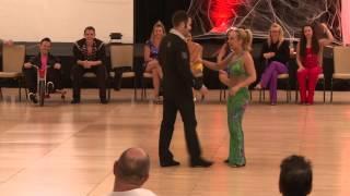 Ben Morris & Sarah Vann Drake - Halloween Swingthing 2014 Throwback Jack & Jill 1st Place