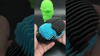3D printing skulls glowing in the dark, what other colors would you like to see #3dprinting #skulls