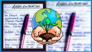 Letter on Save Soil | Letter on Save Soil To Prime Minister | Letter on Save Soil to PM Modi