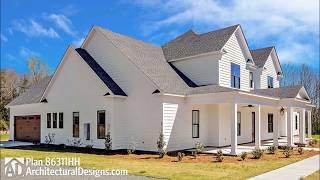 Architectural Designs Farmhouse Plan 86311HH Tour