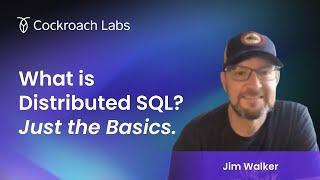 Basics of Distributed SQL Architecture | Why CockroachDB fits k8s