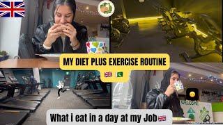 My Diet Plan for weight loss-What I eat for weight loss at my Job-A day in my life in London 