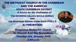 The Methodist Church in the Caribbean and the Americas, South Caribbean District Ordination Service