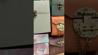 ASMR unboxing charming organizer pouches from @journal_up |#asmr #unboxing #haul #vintage #fyp