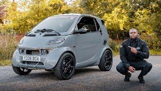 This KAWASAKI ZX10R Engined SMART CAR IS *BONKERS*