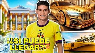 La VERDAD del FICHAJE DE JAMES RODRÍGUEZ al AMÉRICA y Las 6 LOCAS CONDICIONES QUE PONDRÍA