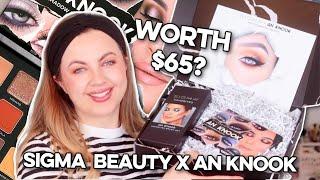 SIGMA BEAUTY X AN KNOOK FULL COLLECTION REVIEW!