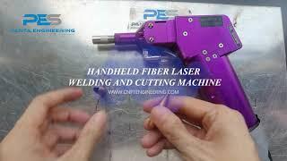 HANDHELD FIBER LASER WELDING AND CUTTING MACHINE