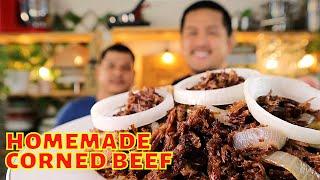 Step by Step in Making Homemade Corned Beef | No preservatives