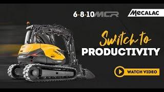 MECALAC | MCR - New crawler skid excavator