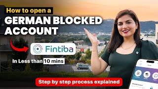 How To Open A German Blocked Account With Fintiba ? | What is German Blocked Account ?