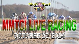 20 October 2024 | Philippines Horse Racing Live | Metro Manila Turf Club Inc.