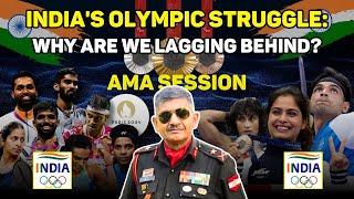 Ask Me Anything Session by Maj Gen Yash Mor, SM | India's Olympic Struggle! Why Are We Lagging?