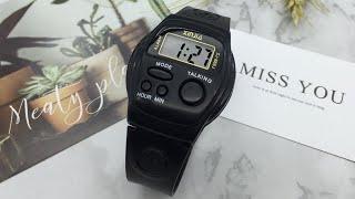 Electronic Sports English Talking Watch with Alarm