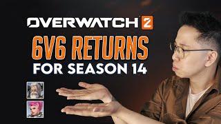 6v6 RETURNS this December for Overwatch 2 according to Game Director's latest blog update