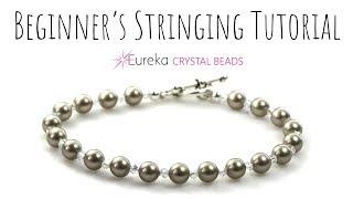 Learn to string beads - the right way!