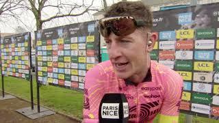 Harry Sweeny - Interview at the start - Stage 1 - Paris-Nice 2024