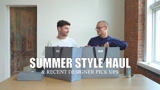 Summer Style Haul & Designer Pick Ups | Thom Browne, Dries Van Noten, The Frankie Shop, Lemaire