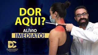 Dor no pescoço ELIMINADA! Exercícios SIMPLES para aliviar sua dor no pescoço e tensão muscular!