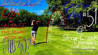 Course Vlog #51 @ Stony Creek Metropark Golf Course| Can I Save The Round At This 6900+ Yard Beast?