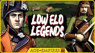 The Most Confusing One Yet! - Low ELO Legends | Age of Empires 3: Definitive Edition