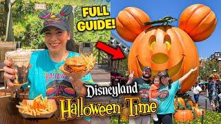  HALLOWEEN TIME At DISNEYLAND 2023! | WHAT TO KNOW BEFORE YOU GO! | Food, Characters + MUCH MORE!