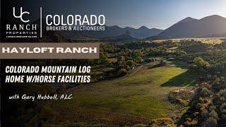 Hayloft Ranch - Colorado Mountain Log Home with Horse Facilities!