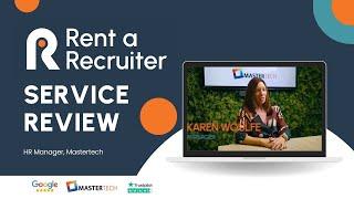 Rent a Recruiter Client Testimonial: Mastertech Group