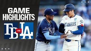 Rays vs. Dodgers Game Highlights (8/24/24) | MLB Highlights