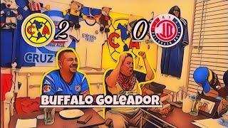 “El Bicampeon saca ventaja en la Ida” Reacciones America vs Toluca 4tos de final Ida Ap24️