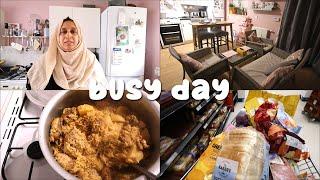 weekly groceries & rearranging the kitchen