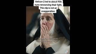 Catholic nuns react to the announcement of Vatican II 