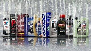 Oil 5W50 Cold Test -30 ° C Valvoline, Amsoil, Liqui Moly, Xado, Mobil 1, Gulf, Bizol