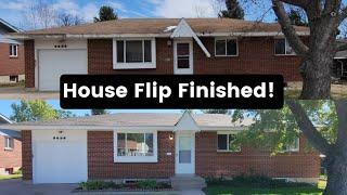 House Flip Finished and Staged With a Few Hiccups!