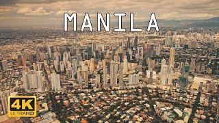 Manila, Philippines  | 4K Drone Footage