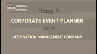 Reasons To Hire A Corporate Event Planner