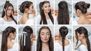 10 EASY HEATLESS BACK TO SCHOOL BRAIDED HAIRSTYLES!