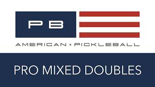 Pro Mixed Doubles Gold - Jansen | Bernstein vs. Stratman | Bar - 2020 American Pickleball