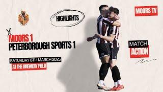 Highlights | Spennymoor Town 1 Peterborough Sports 1 | Saturday 8th March 2025