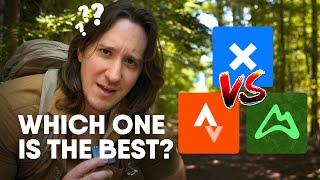 AllTrails+ vs Strava vs OnX Backcountry | Battle of the Hiking Navigation Apps!