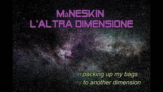 Måneskin - L'altra dimensione (Lyrics - SUB ENG)